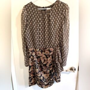 Size 8 Misa Faux-wrap dress